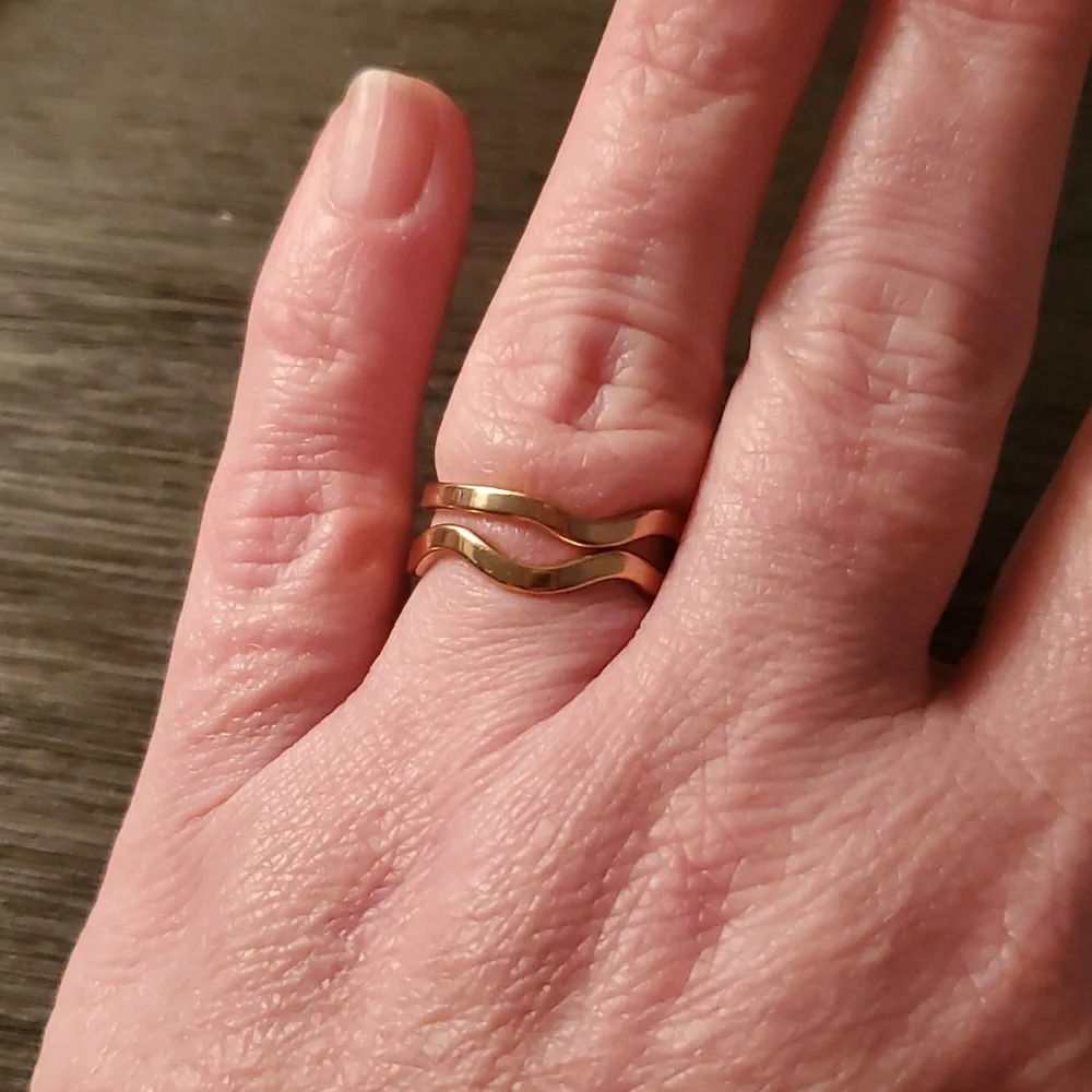 Two Stackable Rings NWOT - Picture 2 of 5